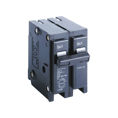 Eaton Circuit Breaker, CL Series, 30A, 2 Pole, 120/240V AC, 10kA CL230CS